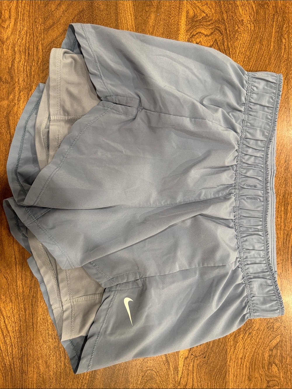 Nike Women's Light Gray Athletic Shorts